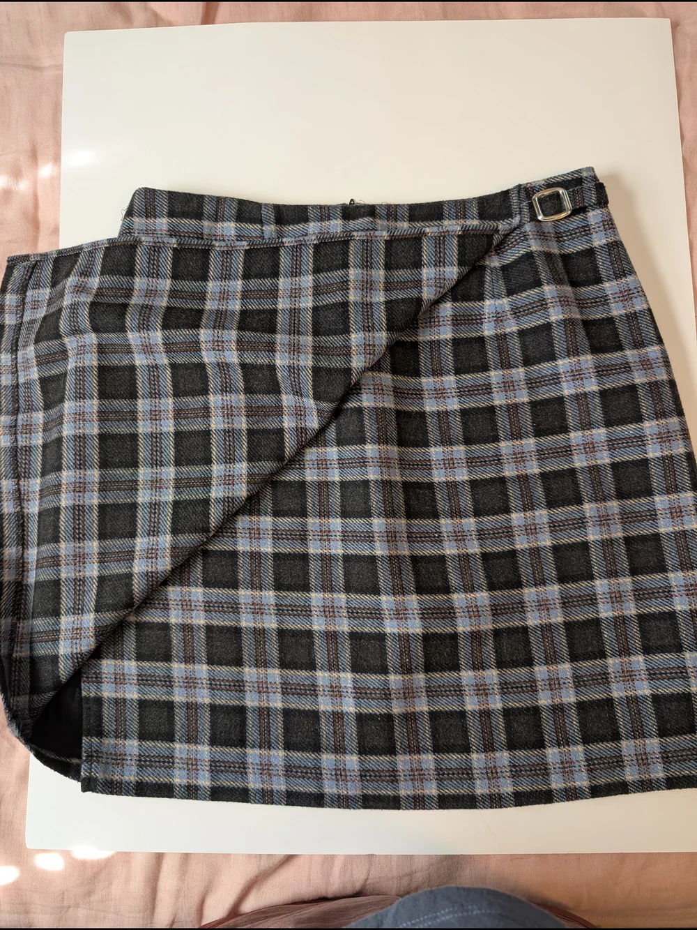 Plaid Mini Skirt